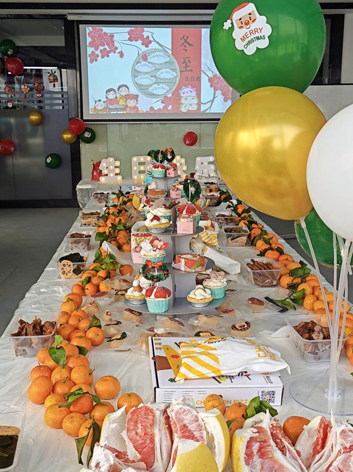 冬至有愛，圣誕有你，共慶生辰