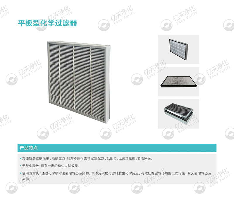 化學過濾器：精準凈化氣態(tài)污染物